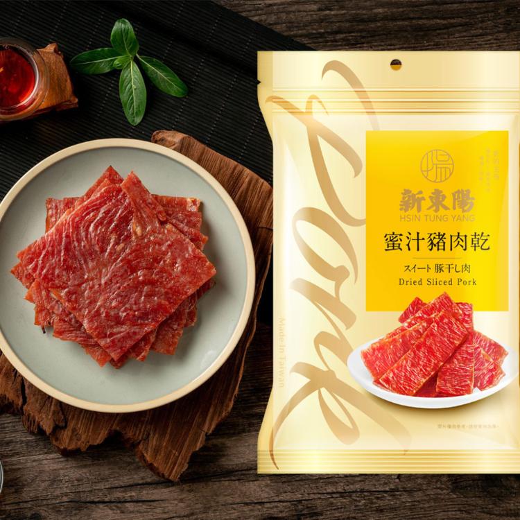 免運!【新東陽】2包 大包蜜汁豬肉乾 275G/包