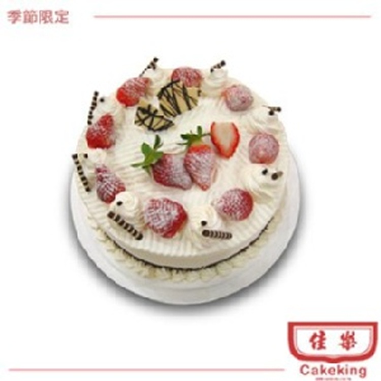 6吋-草莓桑堤(販售季節約於12月至4月初只限專車)