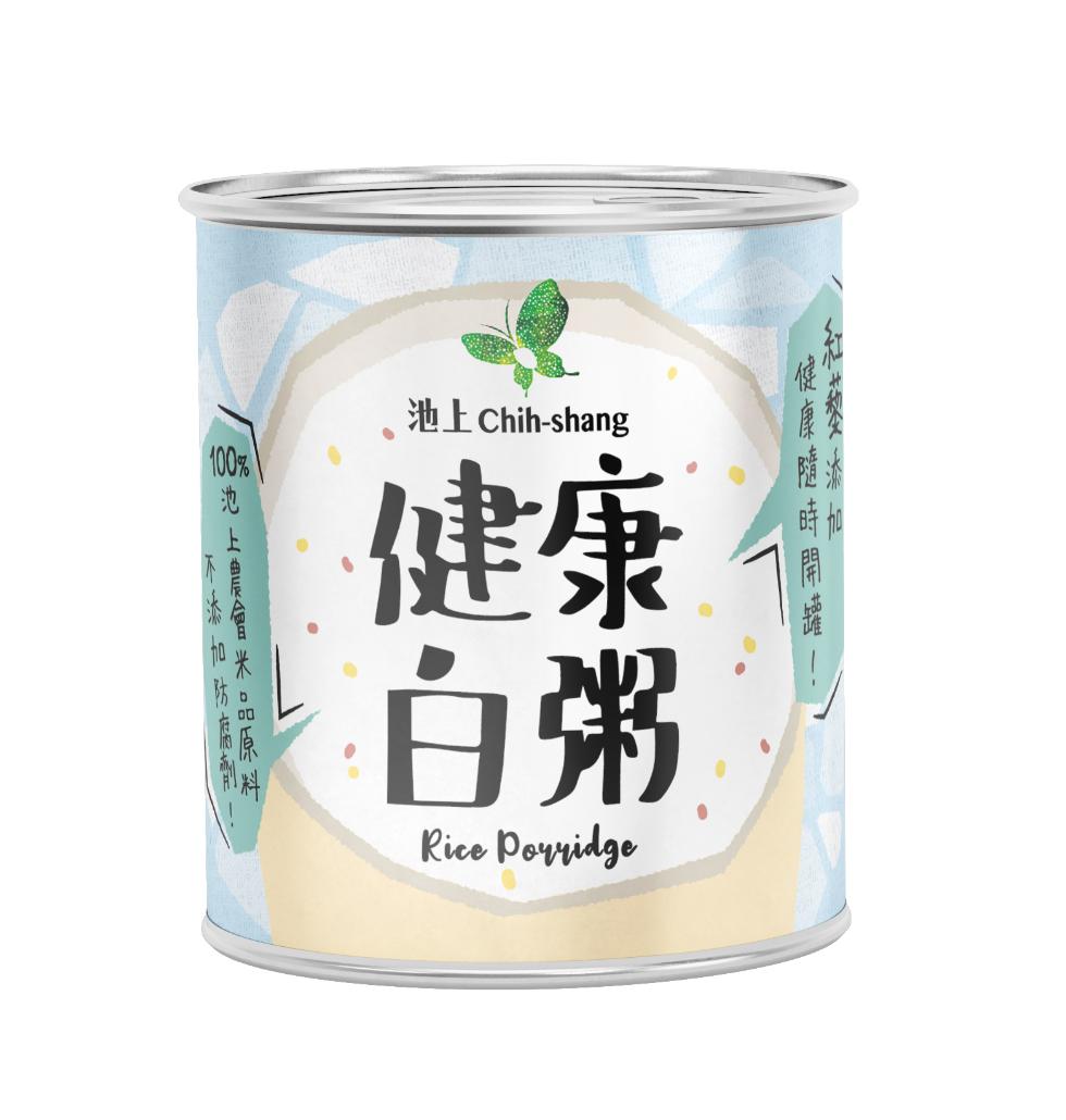 不添加 防腐劑，100) 池上農會米品原料，池上 Chih-shang，健康隨時開罐，和麵添加。