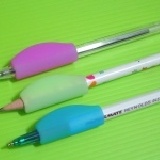 筆博士 矽膠握筆器 - 適用大部份圓形、六角鉛筆、也可套原子筆上使用