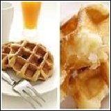 【原味*1盒+楓糖*1盒】共12入 ★含宅配優惠價398元★原味鬆餅另附有一顆焦糖糖球