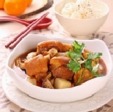 豬腳燴飯 約450g/包 (不附飯) 熟食 (真空包裝)