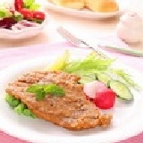 厚切里肌肉排(沾粉) 600g/包約5片 (已醃漬裹粉)