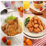 香酥豬排1200g+香酥轟炸雞塊600g 特價：$360