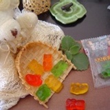 【水果熊QQ糖】《易買健康堅果零嘴坊》超Q好口感.獨立小包裝~好吃不黏手喔! 600g只要120元