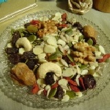 【健康綜合果仁】腰果.核桃.杏仁果.南杏.無花果.南瓜子..九種堅果與果乾綜合而成~超人氣商品! 1包300g只要100元哦!