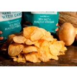 英國BURTS波滋手作洋芋片 - 鹽香醋 特價：$120