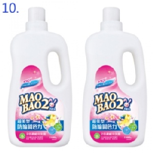 毛寶兔超美型2倍濃縮防縮固色冷洗精1000g x2