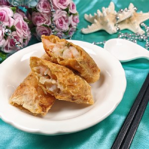 鮮蝦腐皮捲10入
