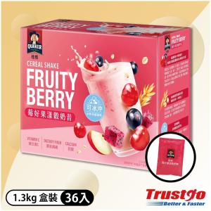 【美式賣場】桂格 莓好果漾沖泡榖奶昔