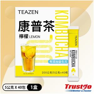 【美式賣場】TEAZEN 康普茶 檸檬口味 分享包