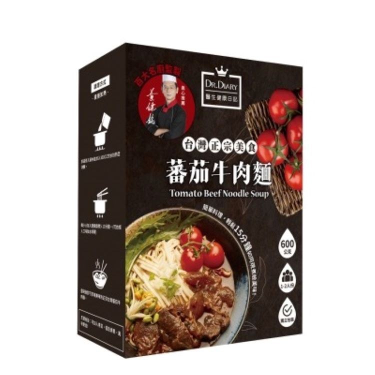醫生健康日記番茄/紅燒 牛肉麵
