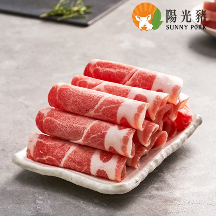 免運!【陽光豬】5盒 火鍋肉片 口味任選梅花、五花 350g/盒