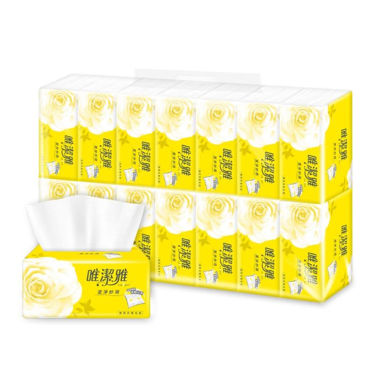 ★原廠直營★【唯潔雅】潔淨妙用抽取式衛生紙(150抽14包6袋/箱)