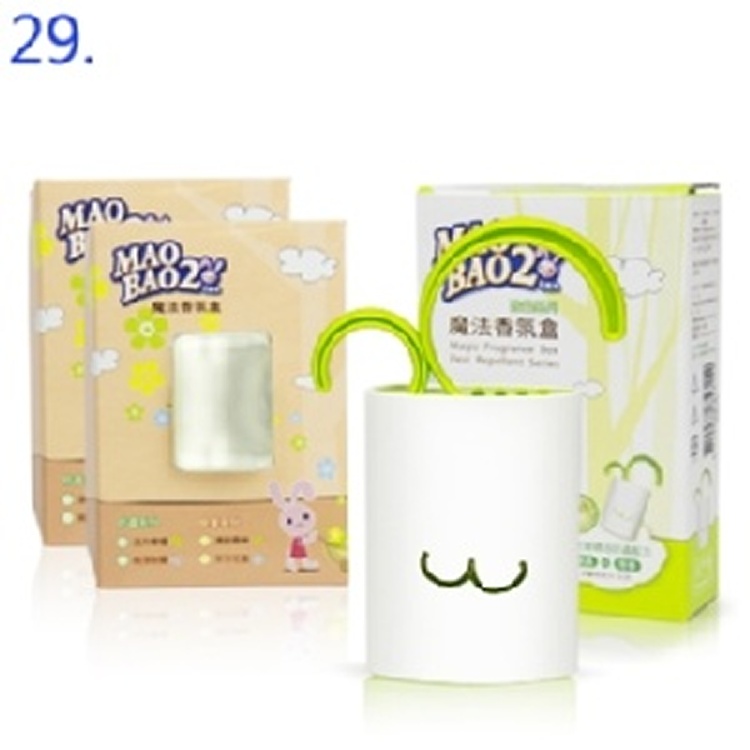 毛寶兔魔法香氛盒防蟲 x1+補充囊x2(純淨鈴蘭)*