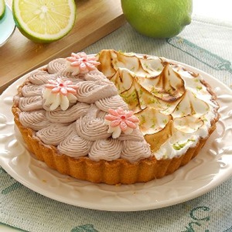【亞尼克】檸檬芋花園雙享派-6吋派塔