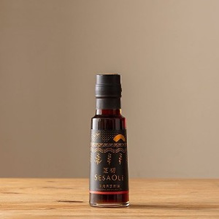 【芝初】深焙黑芝麻油(純黑芝麻油)105ml / 瓶