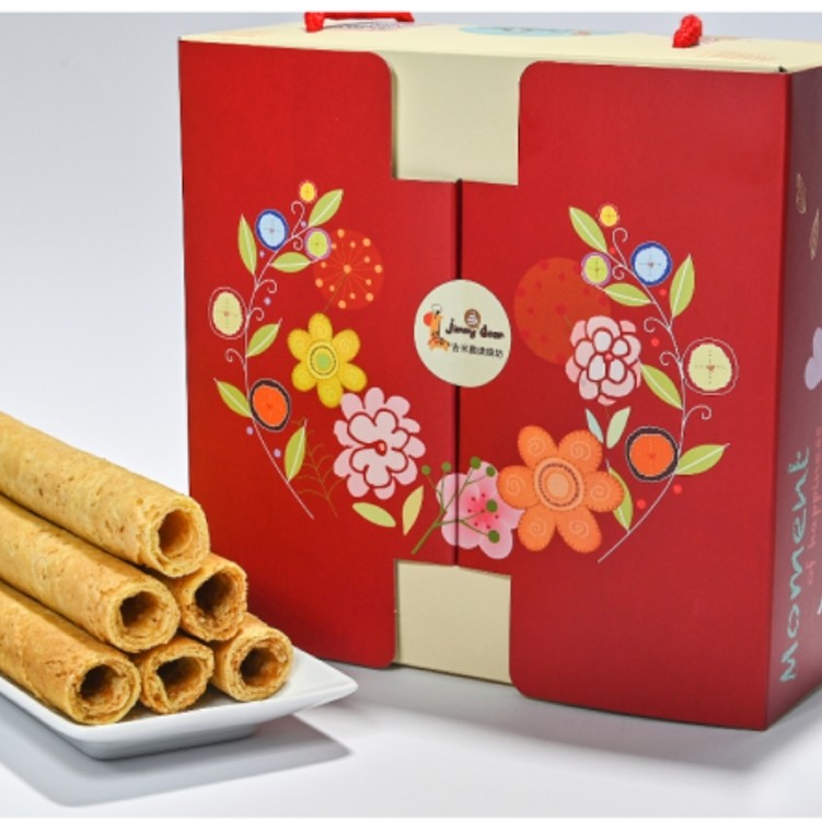 吉米鹿蛋香蛋捲小盒(16支入)