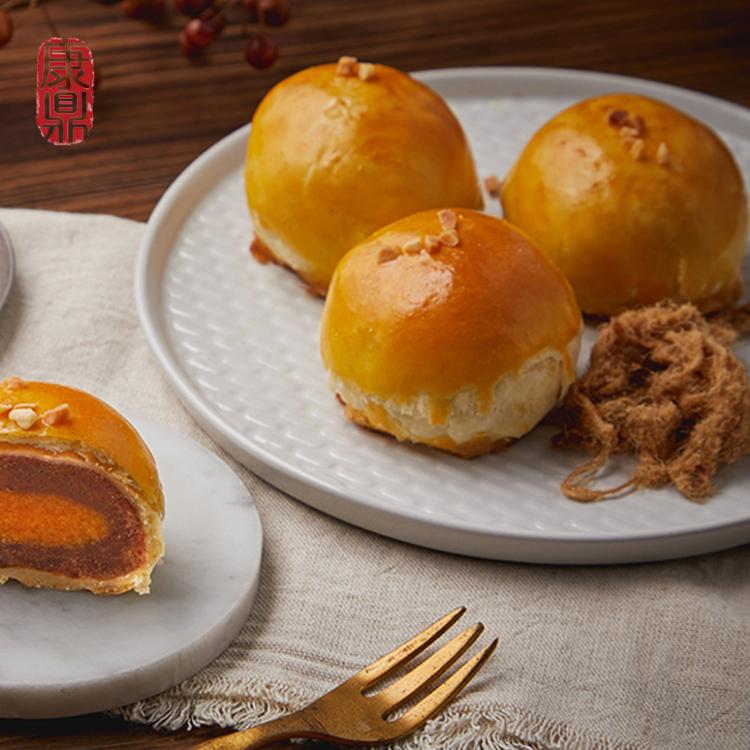 【康鼎】肉鬆蛋黃酥_中秋禮盒(55gx9入 附提袋)