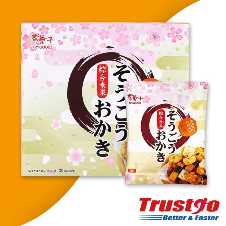 【美式賣場】翠果子 航空米果綜合禮盒