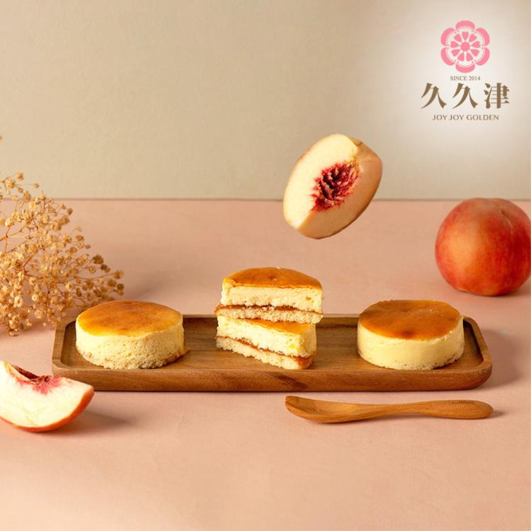 【久久津】蜜桃夾心方度乳酪