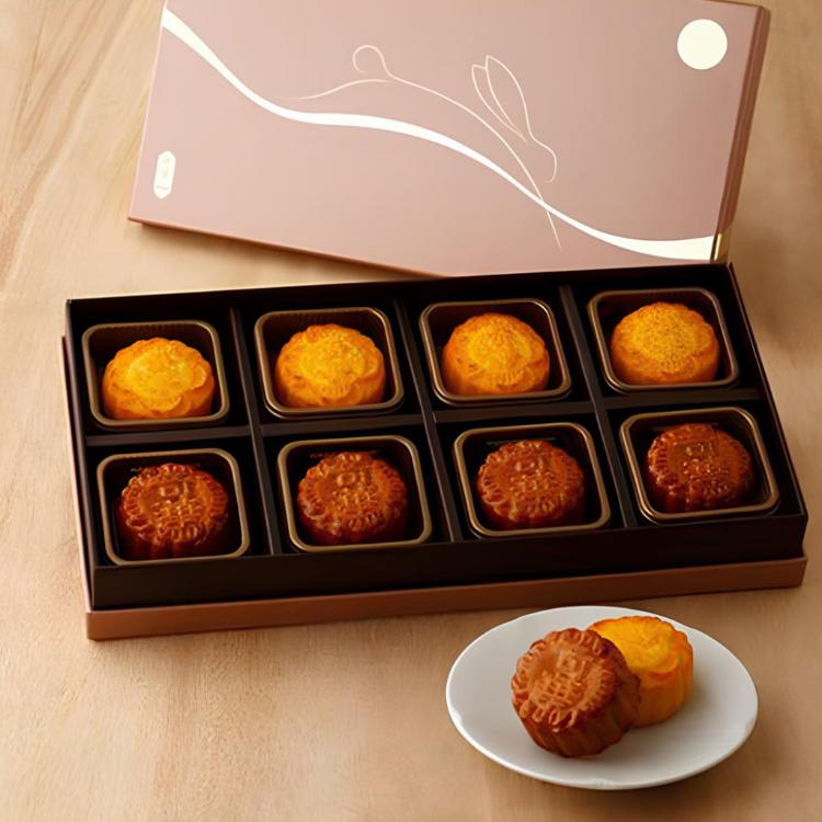 預購【奇華】奶黃迎月禮盒_2025中秋