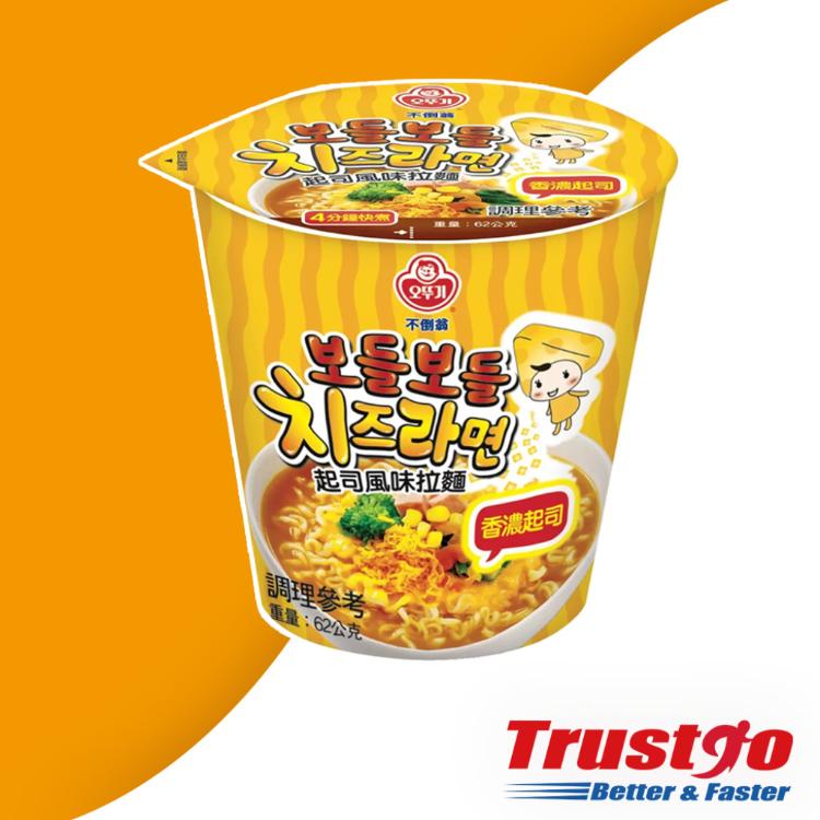 【美式賣場】不倒翁起司風味湯杯麵