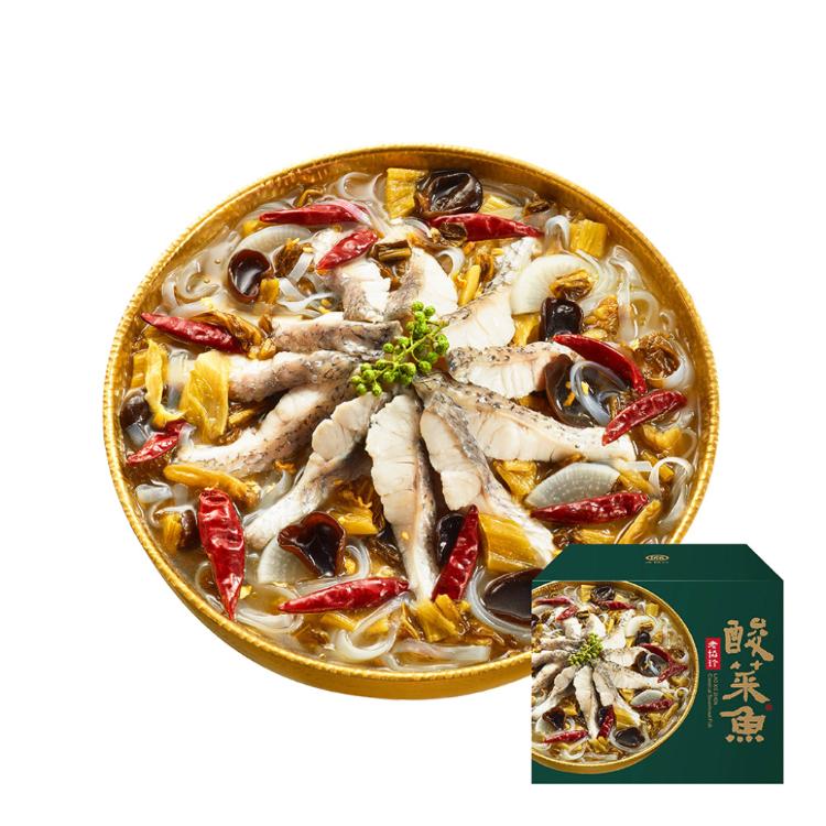 預購【老協珍】團圓年菜H_2026(川味酸菜魚+絕品海鮮羹)