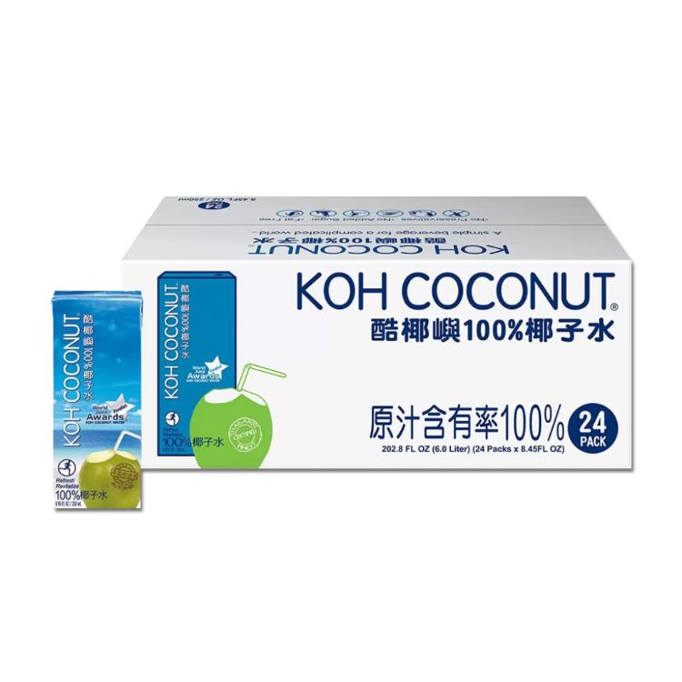 【美式賣場】KOH COCONUT 酷椰嶼 純椰子水