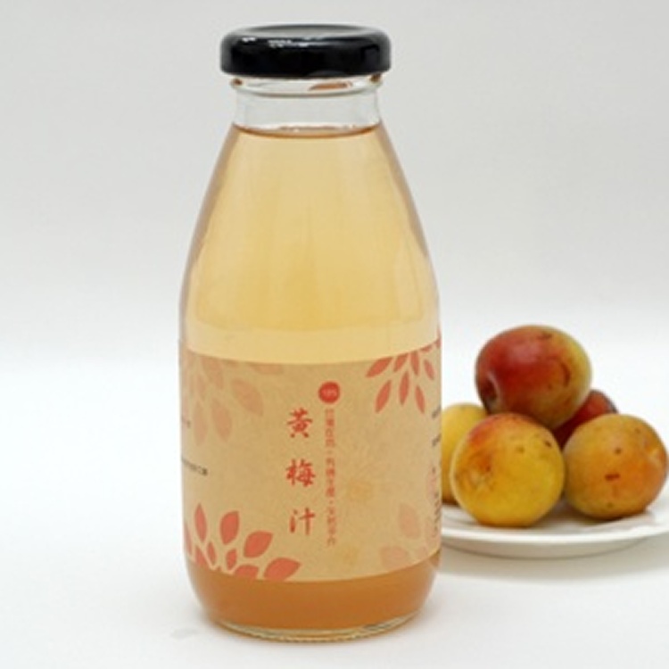 有機天然黃梅汁 - 健康天然 手工製作 天然水果色澤 且酸甘甜 CAS有機