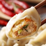 手工捏花麻辣水餃 - 網路獨售 特價：$95