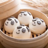 熊貓甜包 (芝麻紅豆餡) (買一送一) - 航空公司貴賓室指定用品