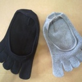 超低隱形五指襪、五趾襪 12雙500元 超低、有矽膠墊防止脫落