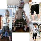 韓版簡單愛心七分褲 只有灰色