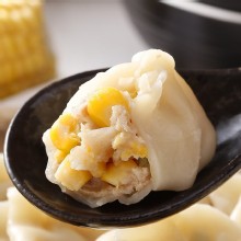 手工捏花玉米水餃 - 網路獨售