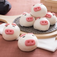 小豬甜包 (芋頭餡)