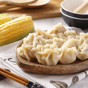 手工玉米水餃