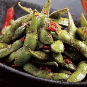 香辣調味毛豆 (買一送一)
