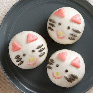 貓咪甜包 (綠豆餡) (買一送一)