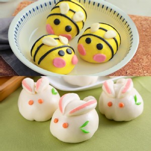 【禎祥食品】小動物可愛造型甜包