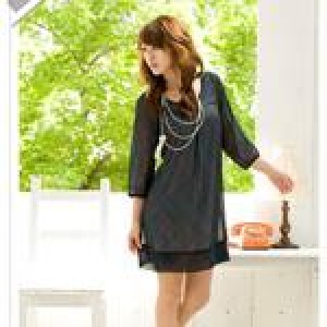 氣質OL優質首選經典格紋洋裝【4571】(原價380元)