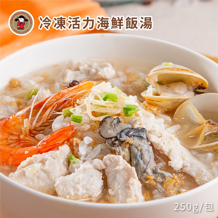 【禎祥食品】冷凍活力海鮮飯湯250g