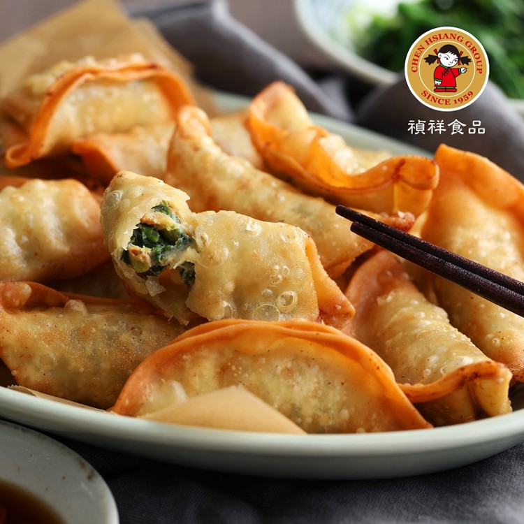 【禎祥食品】香菇薺菜熟水餃(蛋奶素)
