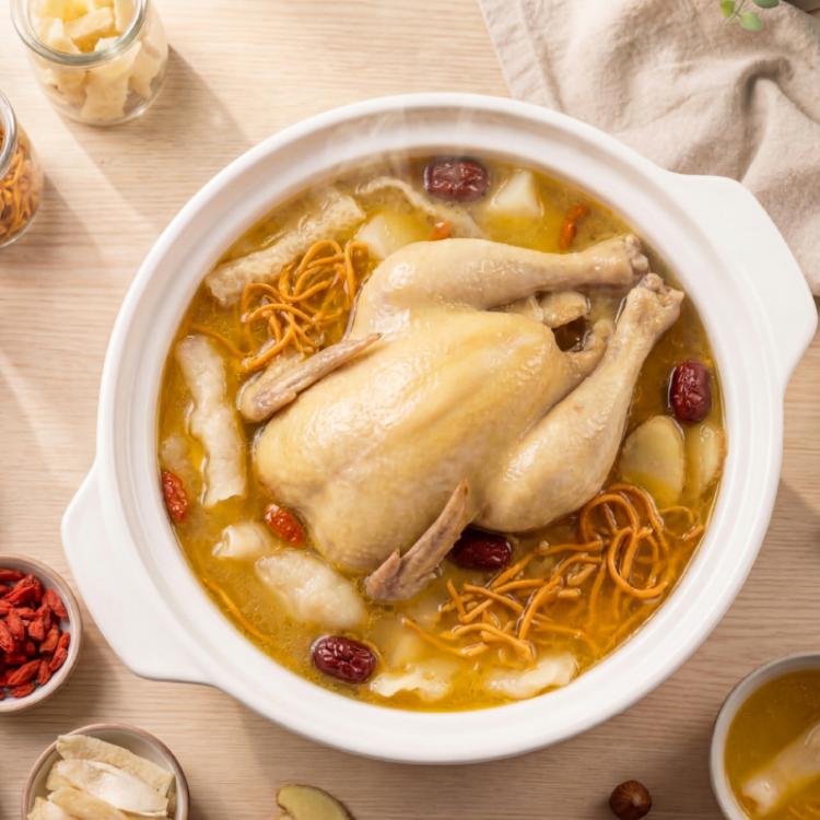 【禎祥食品】黃金蟲草竹笙花膠雞湯禮盒