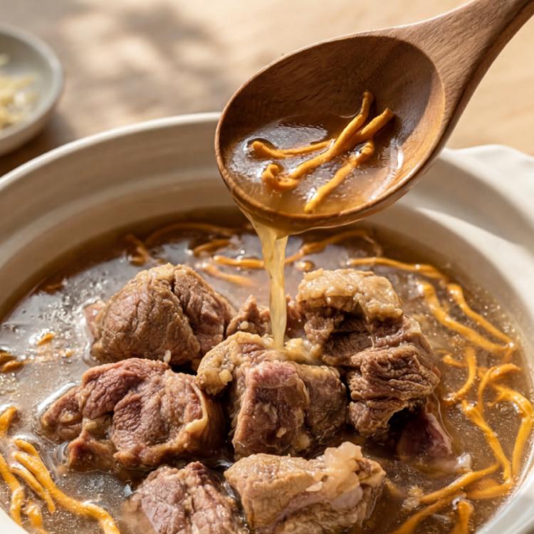 【禎祥食品】黃金蟲草清燉牛肉湯禮盒