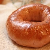 蔓越莓貝果( 焙果 ) 酸酸甜甜的蔓越莓滋味 特價：$28