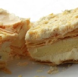 法式千層派 一層一層超多層的酥皮～配上特調奶油餡..酥酥脆脆不甜不膩..愛合購試賣價100元 特價：$100