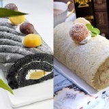 【法藍四季】伯爵夏露蕾特+黑爵竹碳栗子‧ 雙爵組合》與咖啡最契合的慕斯甜點~