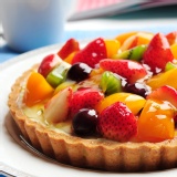 【法藍四季】繽紛水果多芬塔(8吋)>>蘋果日報母親節評比派塔類第一名！滿滿的新鮮水果，還有酥脆的塔皮！整個超過癮的！