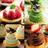 新品上市4月限定【法藍四季】童話甜點，任選1款4個入，直接特價下殺260元 期間限定：04/30 23:50 準時下架 (不可與其他優惠折扣合併使用)